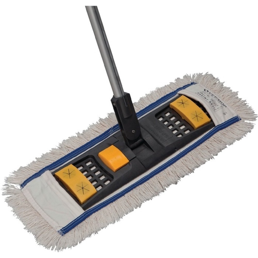 Produktabbildung: VERMOP Sprintmoppset Mopp-Halter u.Alustiel Ku.B500xL1400mm