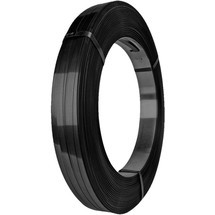 Verpackungsstahlband schwarzlackiert + gewachst, Stärke 0,50 mm