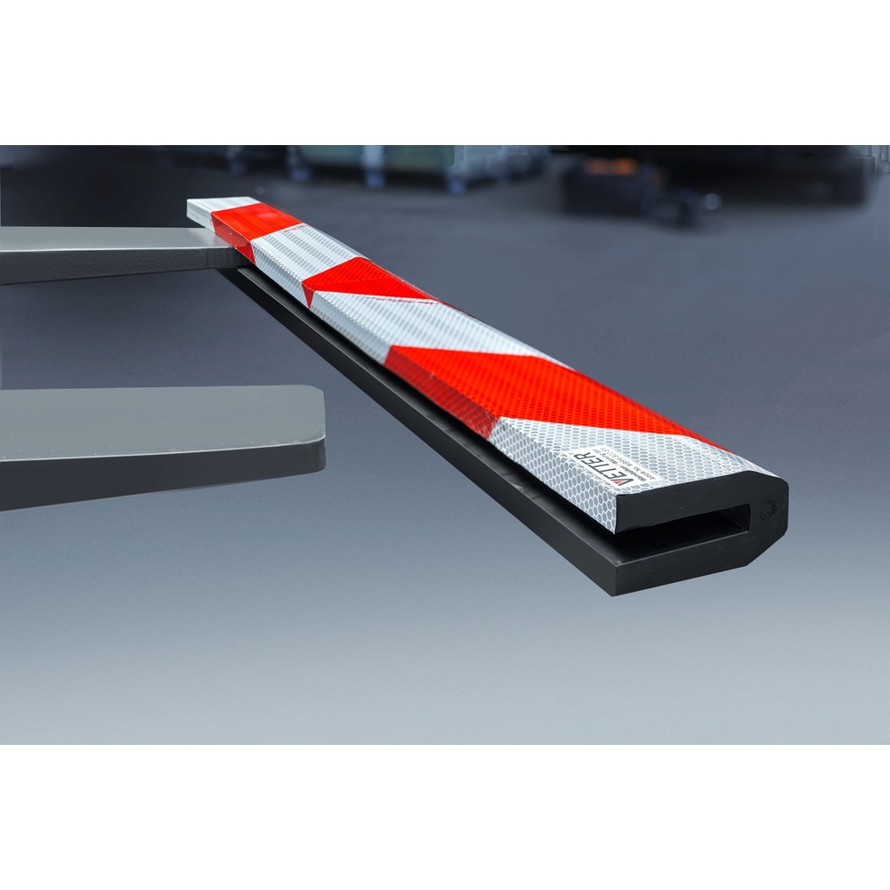 Produktabbildung Nr. 5: VETTER® ZEBRA Warnbalken für Gabelzinken mit Magneten, Länge 800 mm