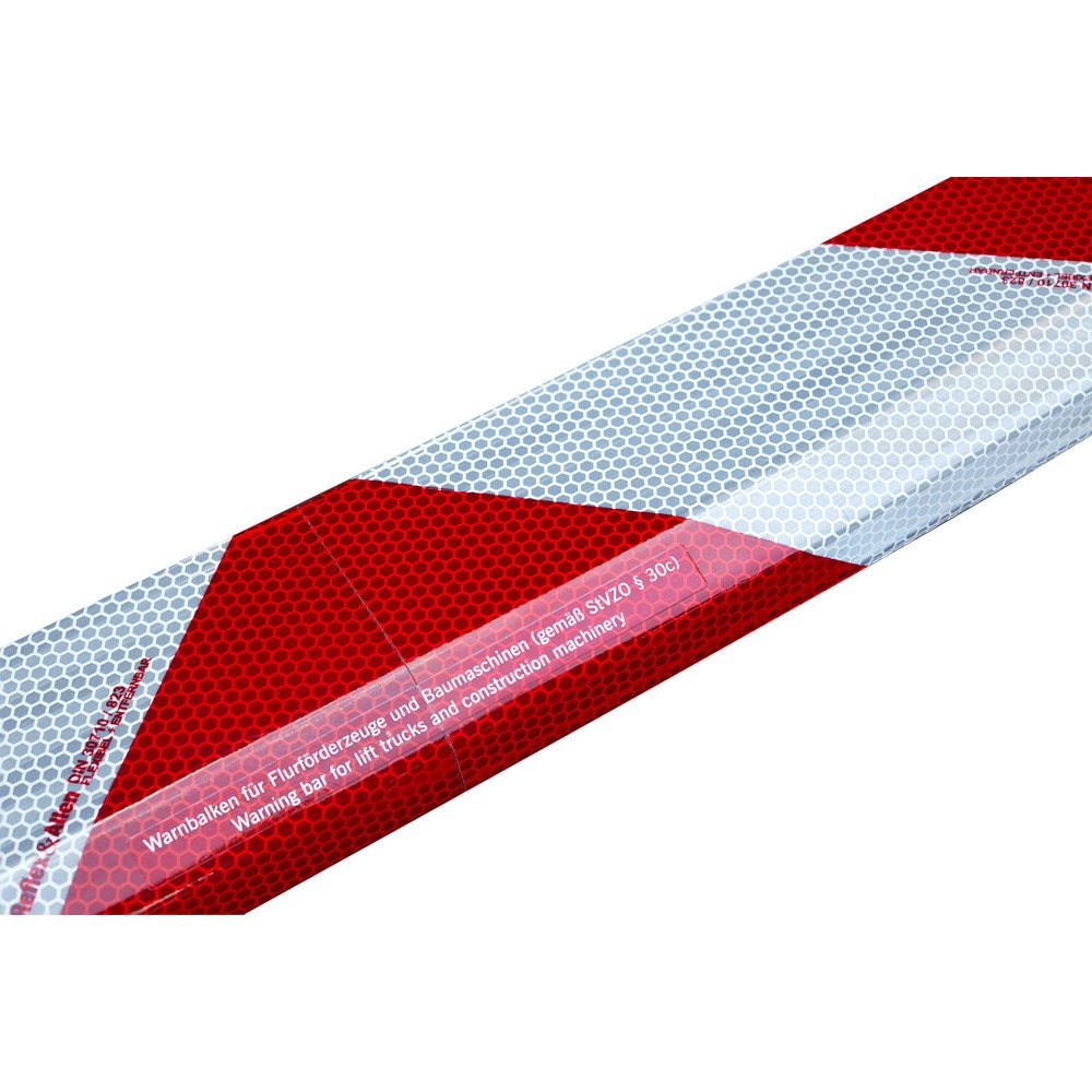 Produktabbildung Nr. 2: VETTER® ZEBRA Warnbalken für Gabelzinken mit Magneten, Länge 800 mm