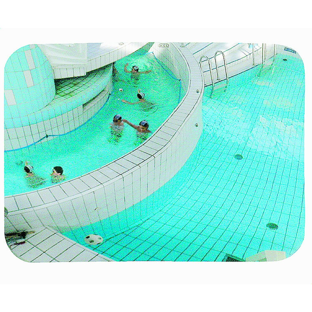 Produktabbildung: Vialux® AQUAMIR® Schwimmbadspiegel, P.A.S.®, HxB 800 x 1.000 mm, für Innenbereich