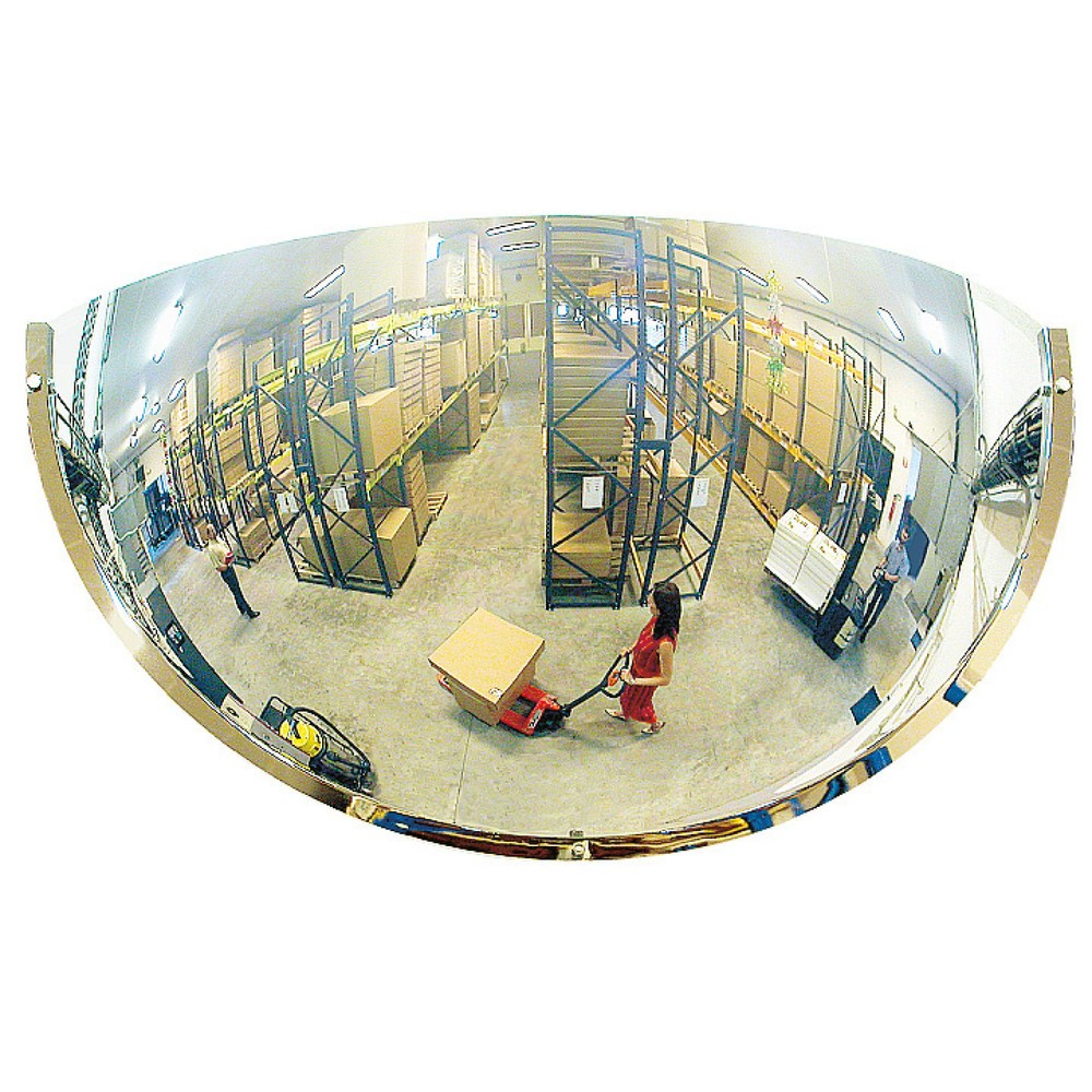 Produktabbildung: Vialux® Panoramaspiegel, Viertelkugel, Ø 570 mm, Polymir®