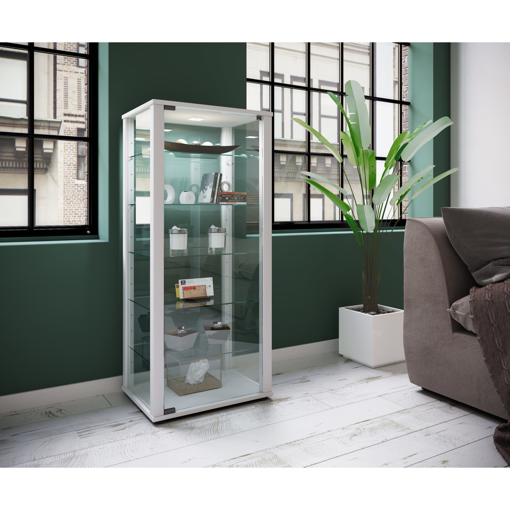 Produktabbildung Nr. 4: Vitrine à poser Kavisa L, blanc