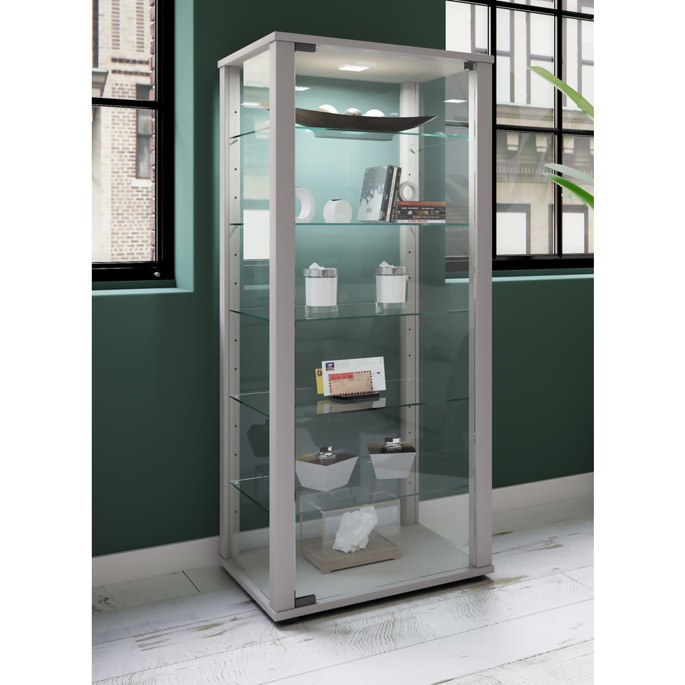 Produktabbildung Nr. 3: Vitrine à poser Kavisa L, couleur argent