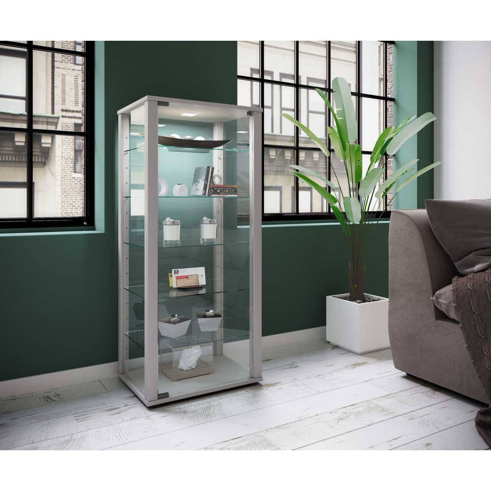 Produktabbildung Nr. 4: Vitrine à poser Kavisa L, couleur argent