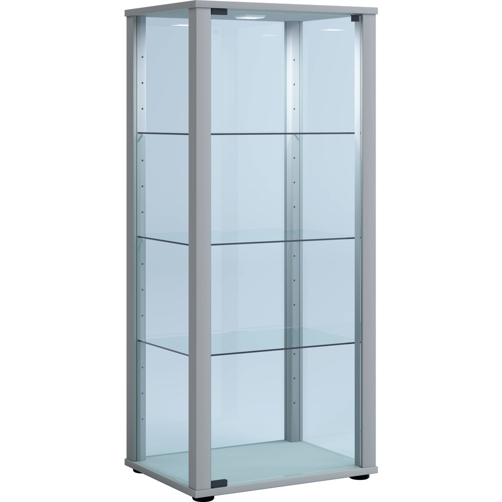 Illustration du produit: Vitrine à poser Kavisa M, couleur argent