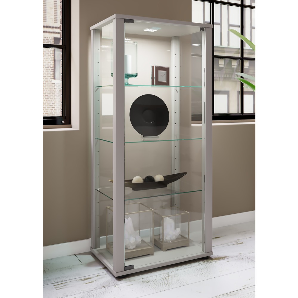 Produktabbildung Nr. 3: Vitrine à poser Kavisa M, couleur argent