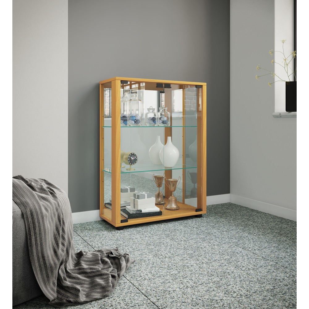 Produktabbildung Nr. 4: Vitrine Sintalo avec miroir, hêtre