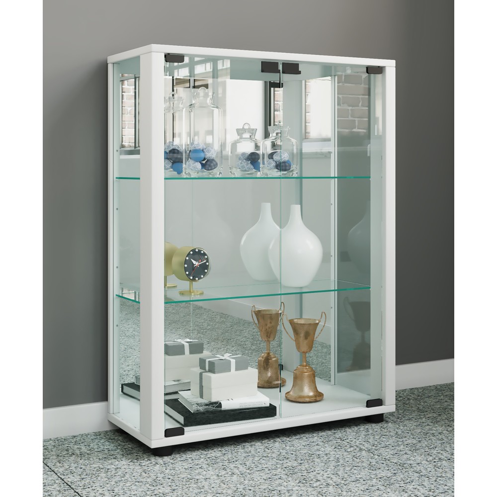 Produktabbildung Nr. 3: Vitrine Sintalo avec miroir, blanc