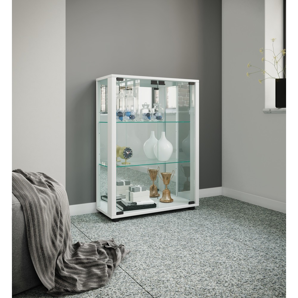 Produktabbildung Nr. 4: Vitrine Sintalo avec miroir, blanc