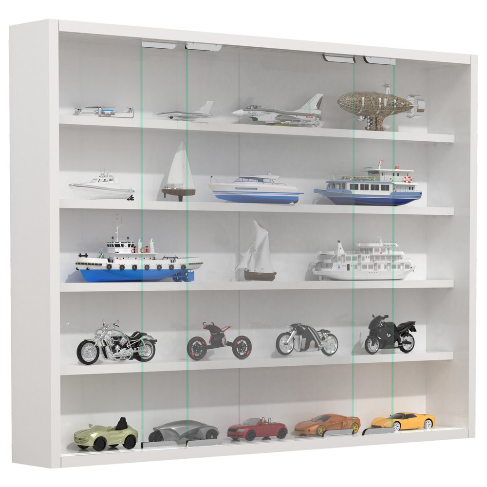 Illustration du produit: Vitrine murale Agisa L, blanc