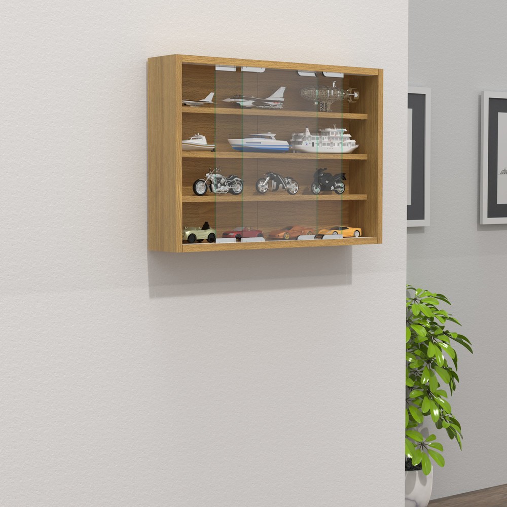 Produktabbildung Nr. 3: Vitrine murale Agisa M, hêtre