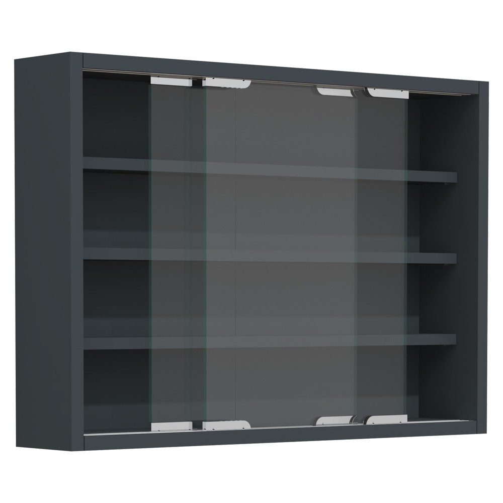 N° de l'image du produit 4 : Vitrine murale Agisa M, anthracite
