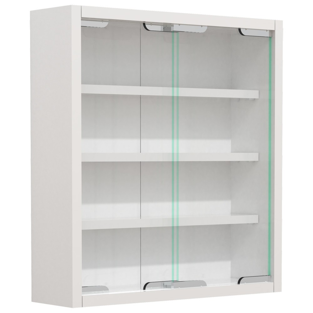 N° de l'image du produit 5 : Vitrine murale VCM Agisa S, blanche