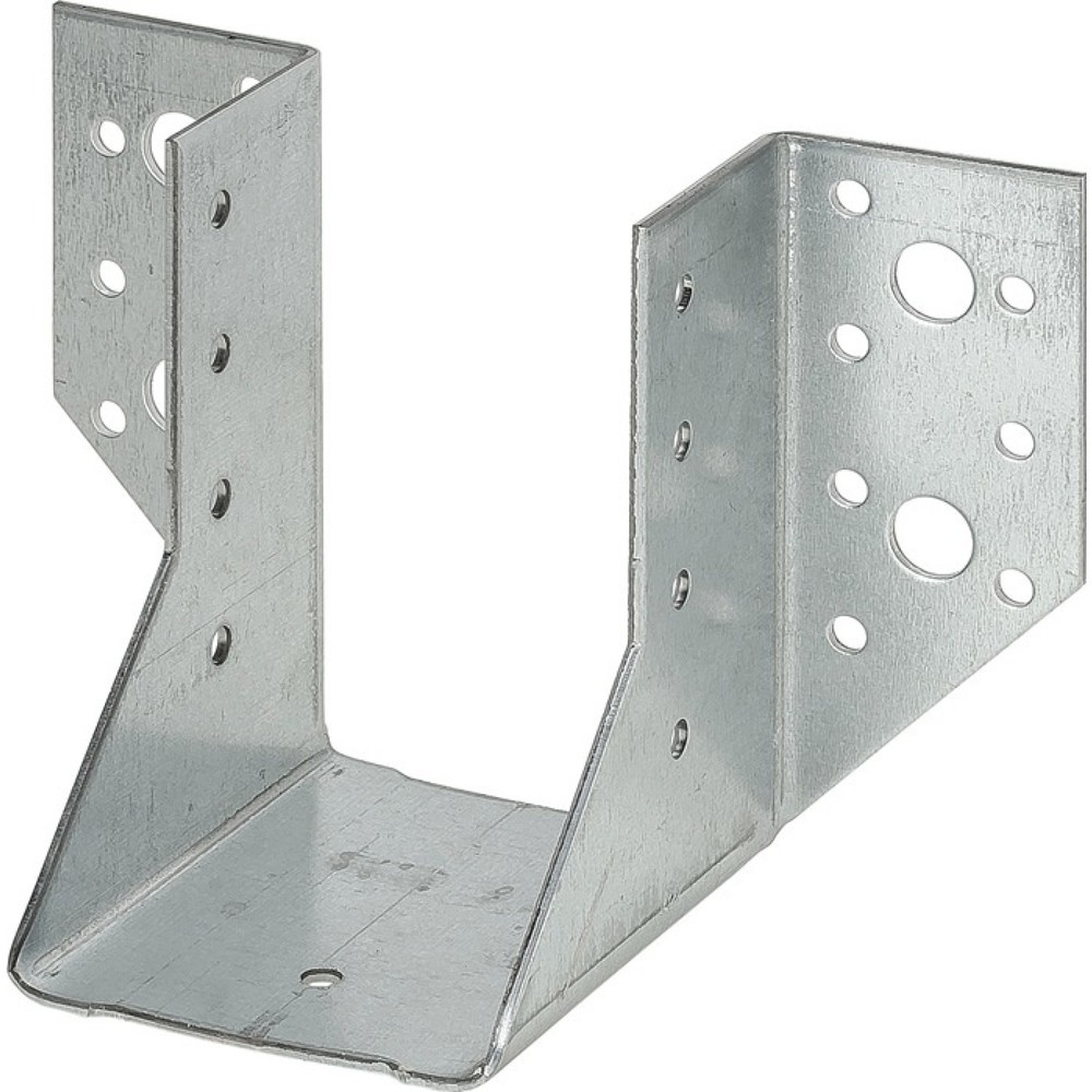 VORMANN Balkenschuh Typ A 80/120, Stahl sendzimirverzinkt, 2 mm ETA-09/0227, nach aussen gebogene Schenkel Produktabbildung: VORMANN Balkenschuh Typ A 80/120, Stahl sendzimirverzinkt, 2 mm ETA-09/0227, nach aussen gebogene Schenkel