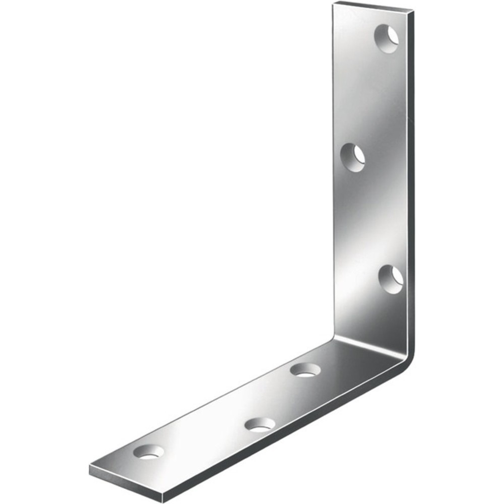 Illustration du produit: VORMANN Balkenwinkel, stark Stahl, L150x150 mmmm Breite 40 mm, blau verzinkt Stärke 5 mm