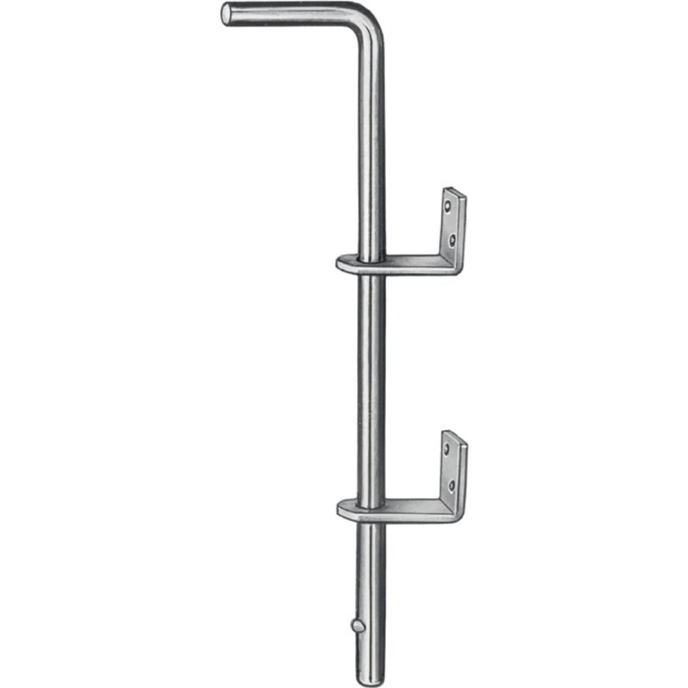 Illustration du produit: VORMANN Bodenschieber, Stahl blau verzinkt, L400xS16mm