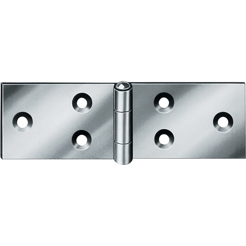 Illustration du produit: VORMANN Gerolltes, breites Tischband, Stärke 0,9 mm Stahl, Höhe 25 mm B.offen60 mm, blau verzinkt