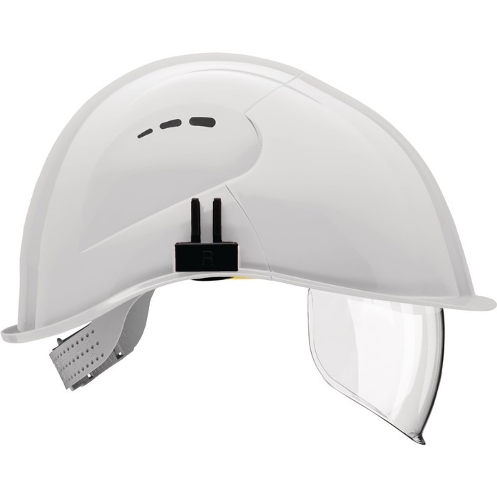 Illustration du produit: VOSS Schutzhelm VisorLight signalweißPE EN