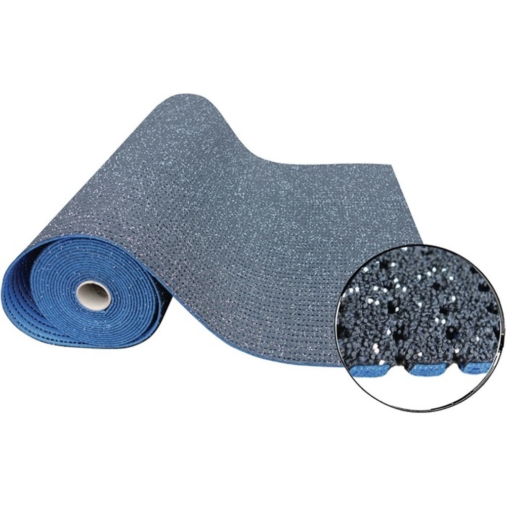 Illustration du produit: WADO Tapis de revêtement de sol de sécurité BLACK-CAT Permagrip -BCG-, bleu, largeur 1,2 m longueur 2,5 m épaisseur 8 mm