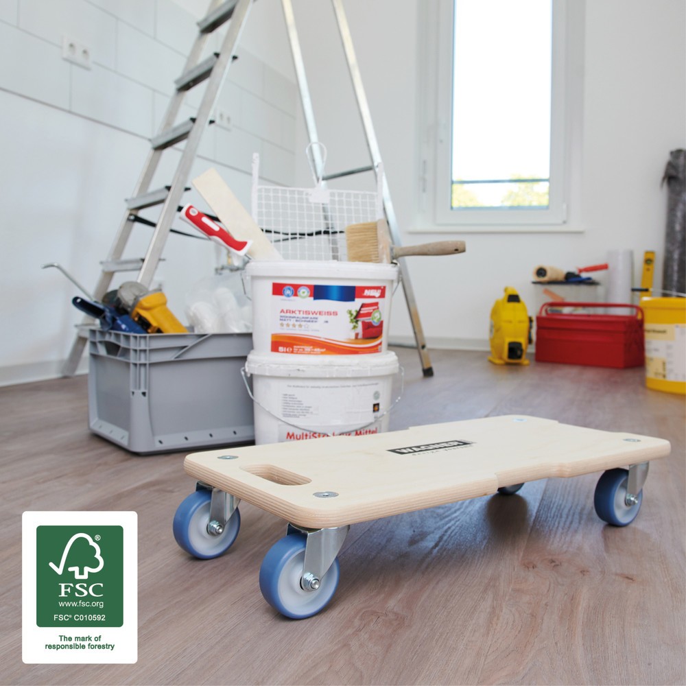 Produktabbildung Nr. 5: WAGNER Aide au transport BIRKE Multiplex - 59 x 29 x 11 cm, capacité de charge 300 kg