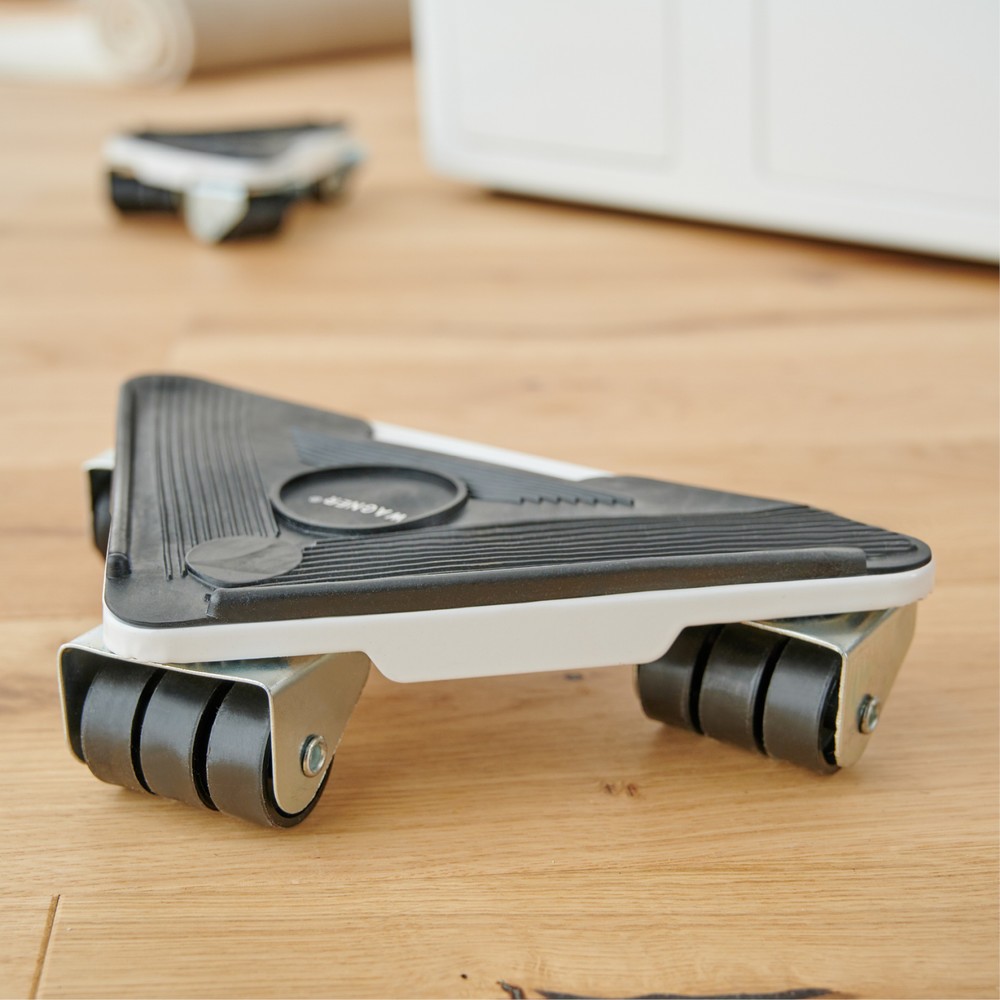 Produktabbildung Nr. 3: WAGNER Aide au transport DELTA 4 pces - 17 x 23 x 17 x 5 cm, capacité de charge 450 kg