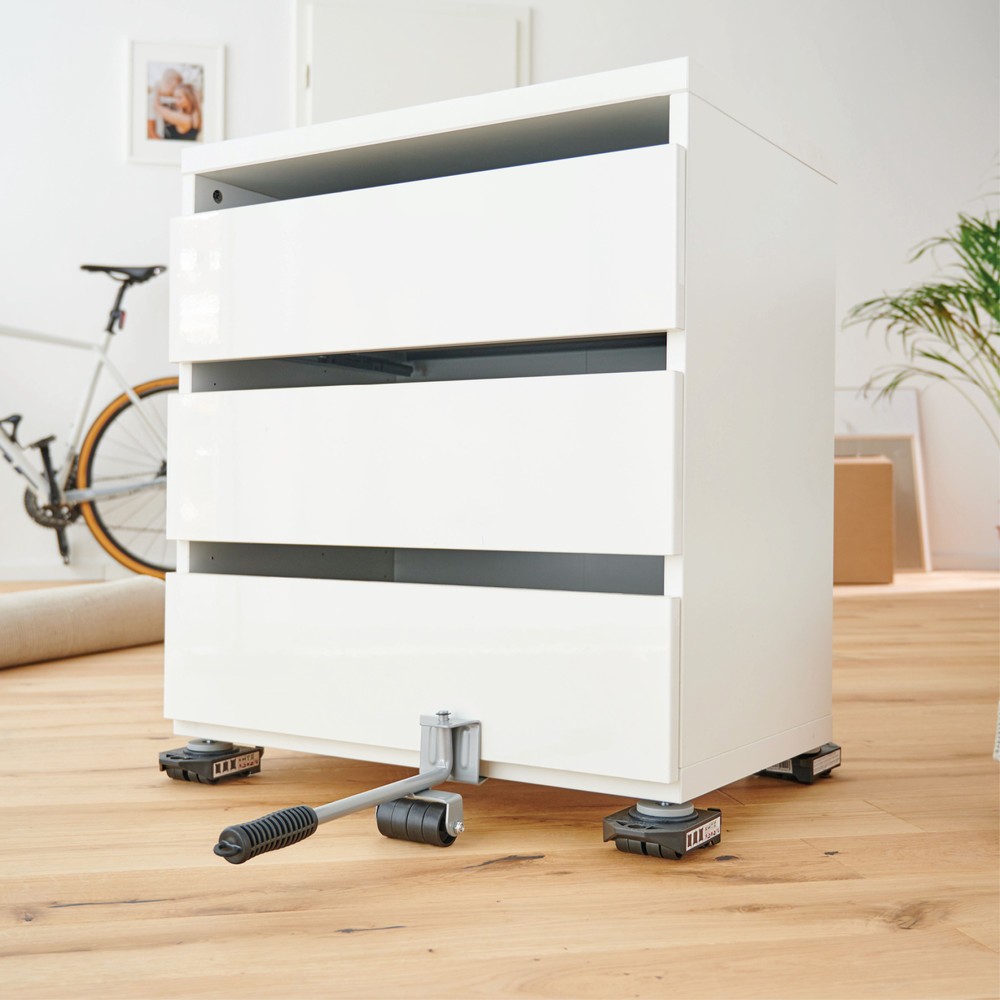 Produktabbildung Nr. 6: WAGNER Aide au transport LIFT & ROLL Jeu combiné 5 pièces - capacité de charge 800 kg