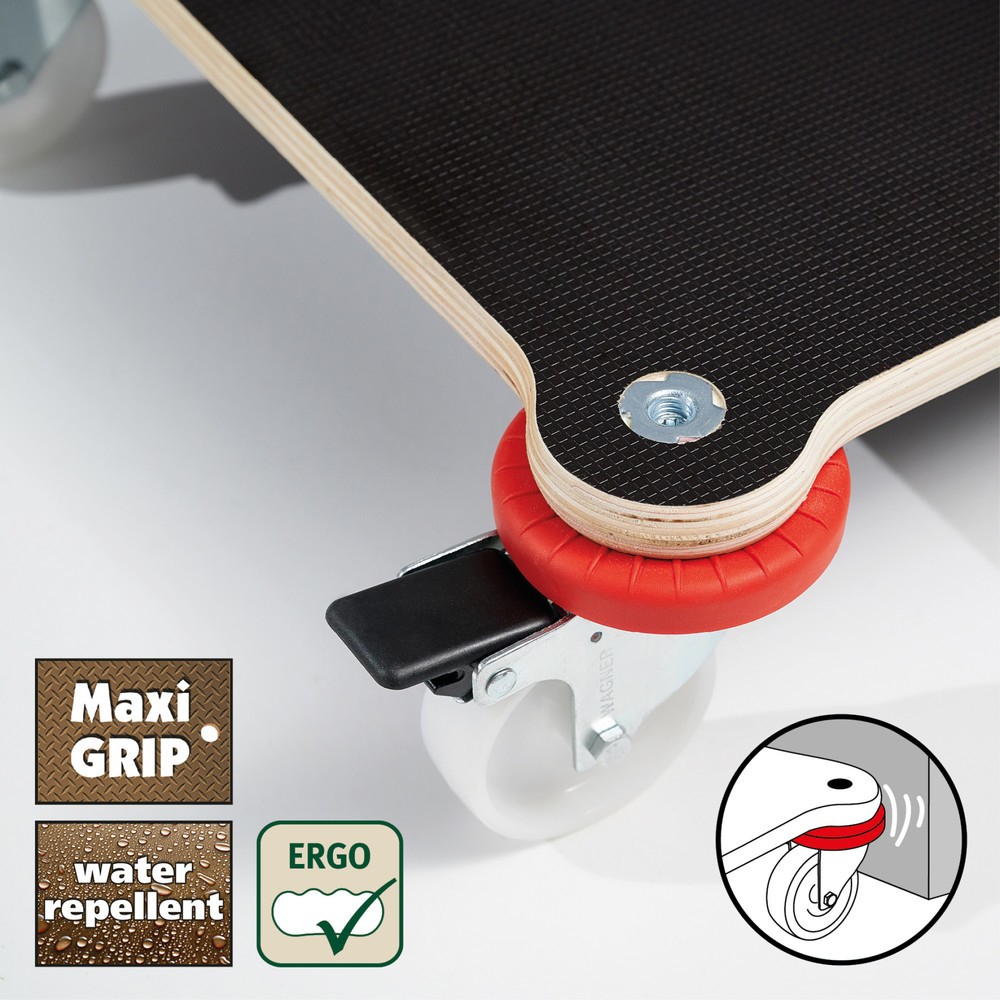 Produktabbildung Nr. 3: WAGNER Aide au transport MAXIGRIP PROTECTION- 52 x 32 x 12,5 cm, capacité de charge 200 kg