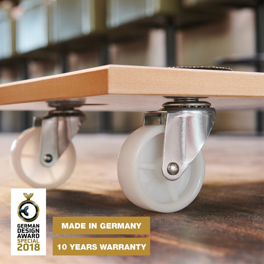 Produktabbildung Nr. 4: WAGNER Aide au transport MDF EXTREME Mélamine - 57,5 x 30 x 10 cm, capacité de charge 200 kg