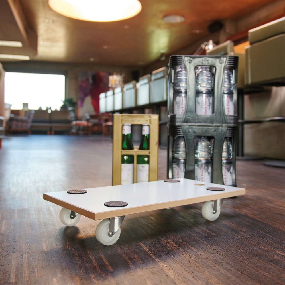 Produktabbildung Nr. 5: WAGNER Aide au transport MDF EXTREME Mélamine - 57,5 x 30 x 10 cm, capacité de charge 200 kg