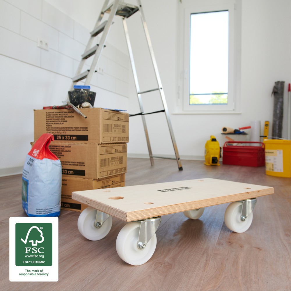 N° de l'image du produit 5 : WAGNER Aide au transport Multiplex BIRKE 24 mm 59 x 30 x 14,5 cm capacité de charge 500 kg