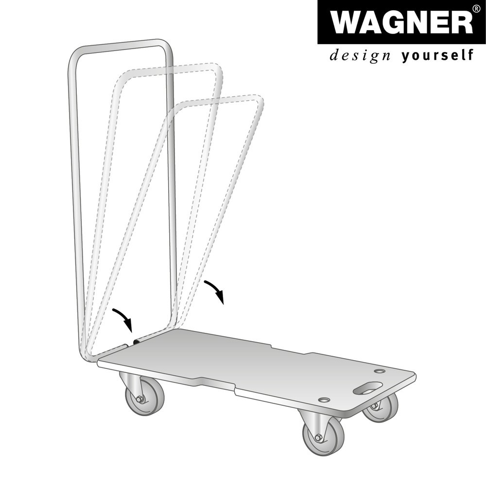 Produktabbildung Nr. 7: WAGNER Aide au transport Multiplex MAXIGRIP 740 x 36,5 x 11 cm, capacité de charge 300 kg