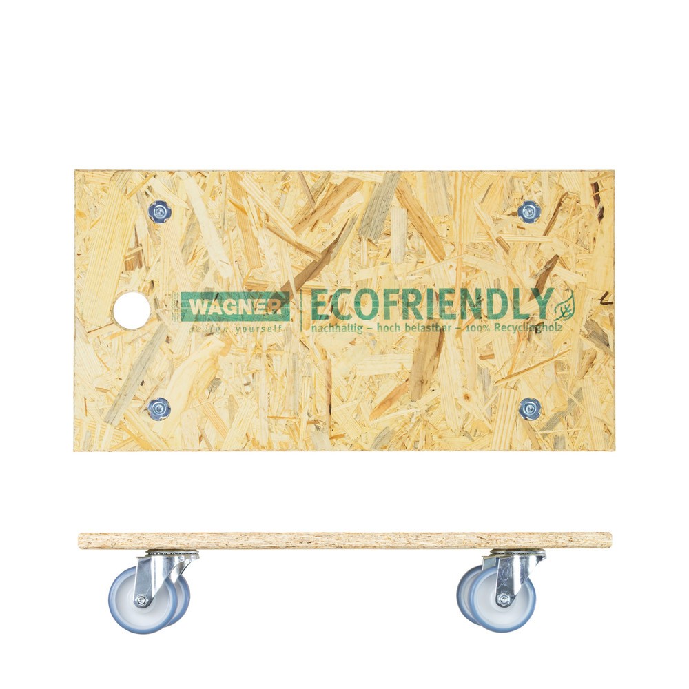 Produktabbildung Nr. 7: WAGNER Aide au transport OSB BIG 18 mm - 57,5 x 30 x 11 cm, capacité de charge 250 kg