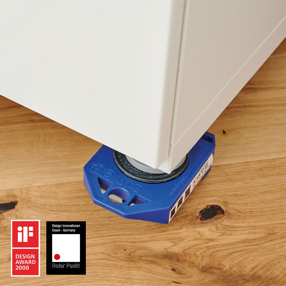 Produktabbildung Nr. 3: WAGNER Aide au transport ROLLY SOFT - 11,7 x 7,9 x 3,4 cm, capacité de charge 200 kg