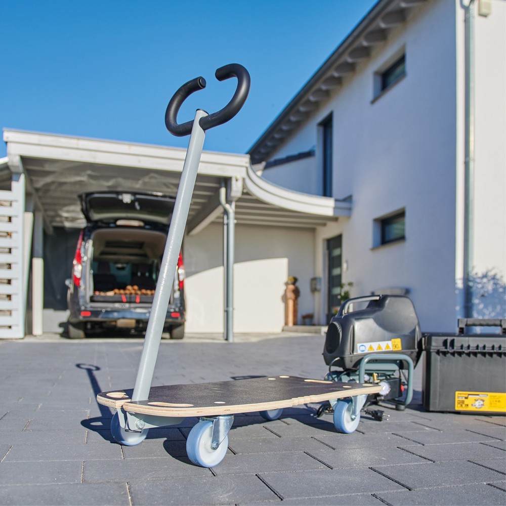 Produktabbildung Nr. 6: WAGNER Aide au transport STAR CARRIER 80 x 40 x 14,5 cm timon capacité de charge 300 kg