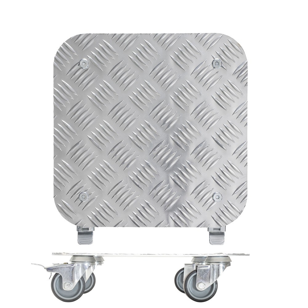 Produktabbildung Nr. 5: WAGNER Pflanzenroller ALASKA - 29 x 29 x 7,5 cm Alu, TK 150 Kg