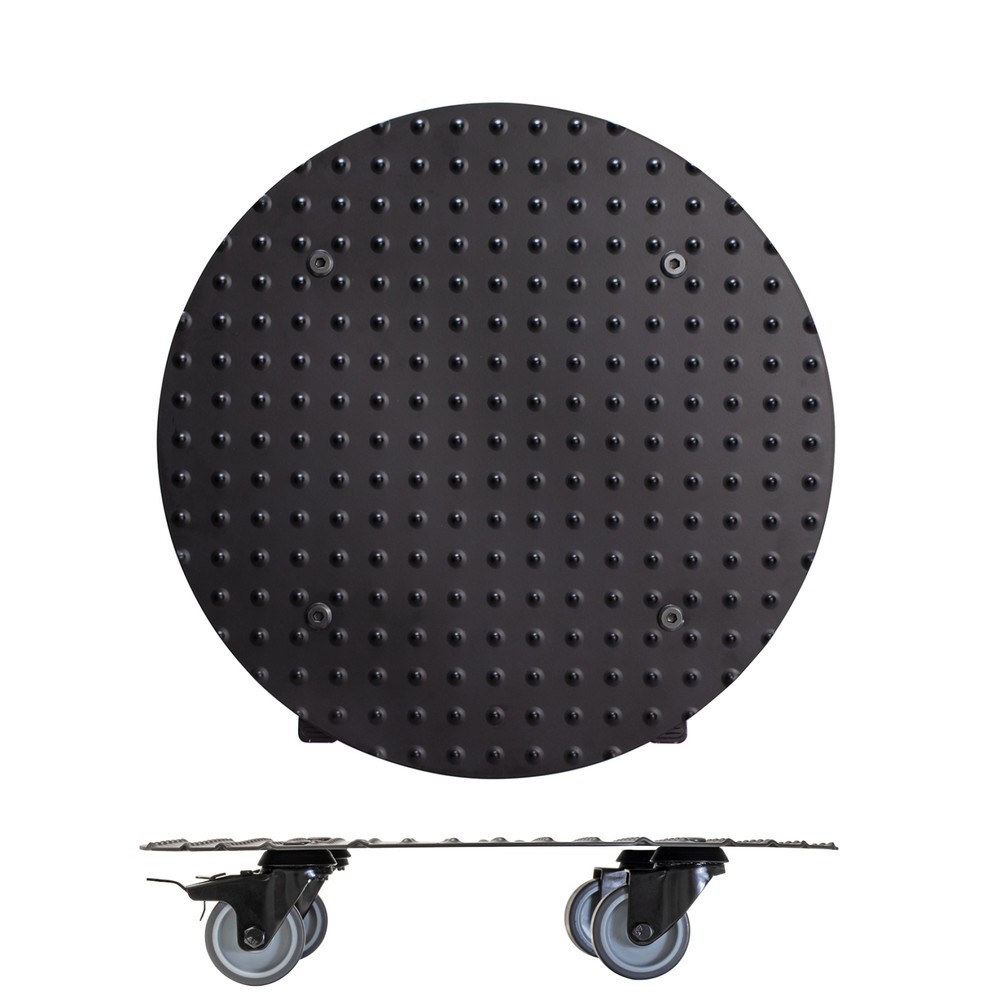Produktabbildung Nr. 5: WAGNER Pflanzenroller ALASKA BLACK - Ø 38 x 7,5 cm, TK 150 Kg