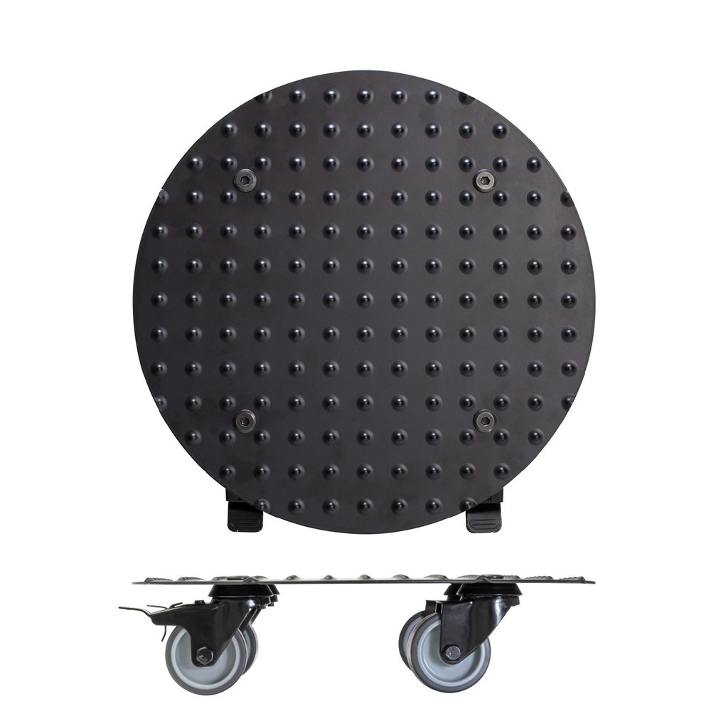 Produktabbildung Nr. 5: WAGNER Pflanzenroller ALASKA BLACK - Ø 30 x 7,5 cm, TK 150 Kg