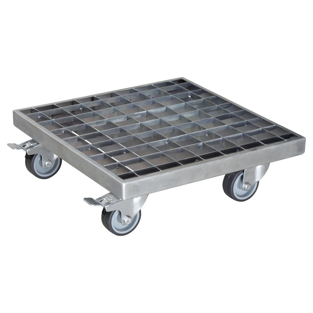 Produktabbildung Nr. 1: WAGNER Pflanzenroller INDUSTRIAL STYLE - 29 x 29 x 9,5 cm, TK 200 Kg