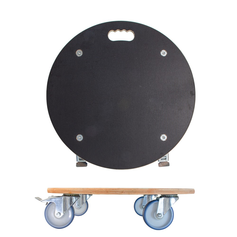 Produktabbildung Nr. 5: WAGNER Pflanzenroller MAXIGRIP Ø 58 x 14,5 cm, Holz, TK 300 Kg
