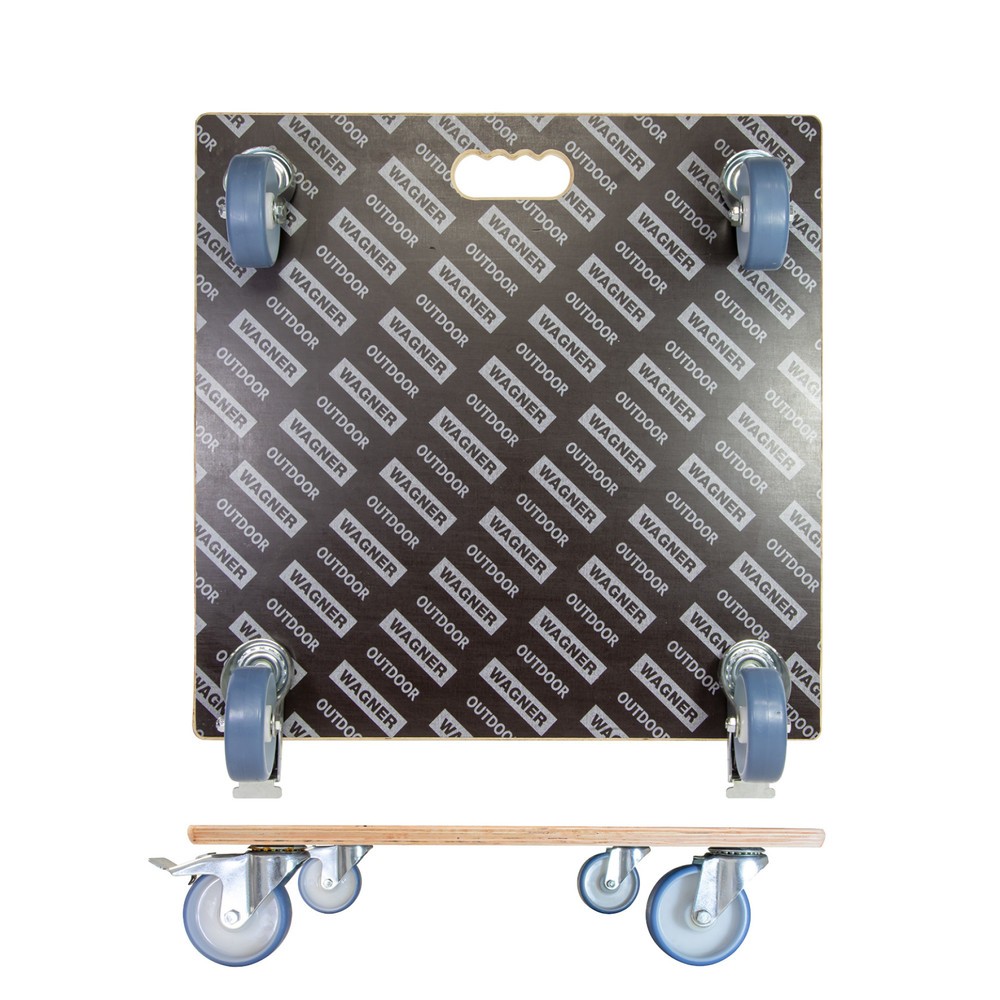 Produktabbildung Nr. 6: WAGNER Pflanzenroller MAXIGRIP 58 x 58 x 14,5 cm Holz TK 300 Kg