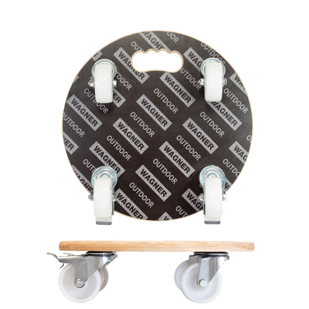 Produktabbildung Nr. 6: WAGNER Pflanzenroller MAXIGRIP Ø 38 x 11 cm, Holz, TK 300 Kg