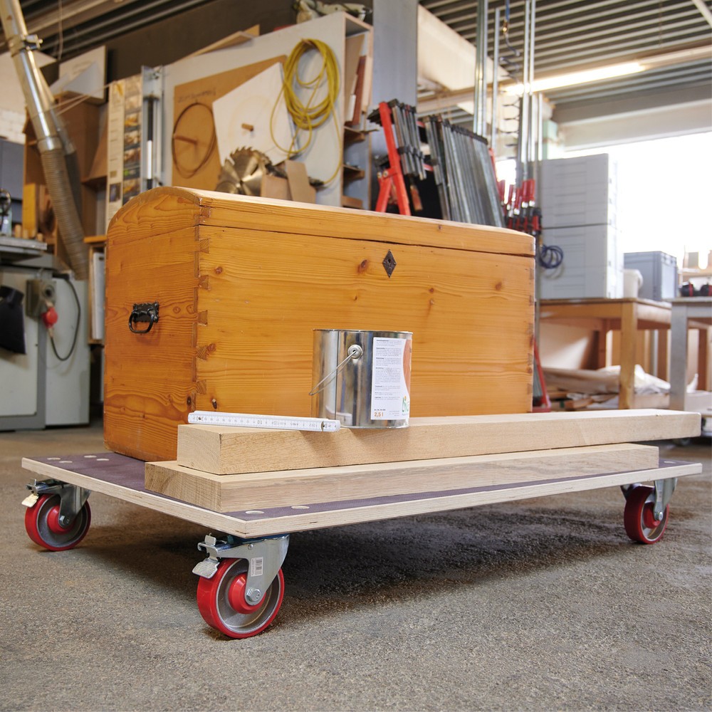 Produktabbildung Nr. 6: WAGNER PROFI Aide au transport EURO 24 mm - 120 x 80 x 18 cm, capacité de charge 1 000 kg