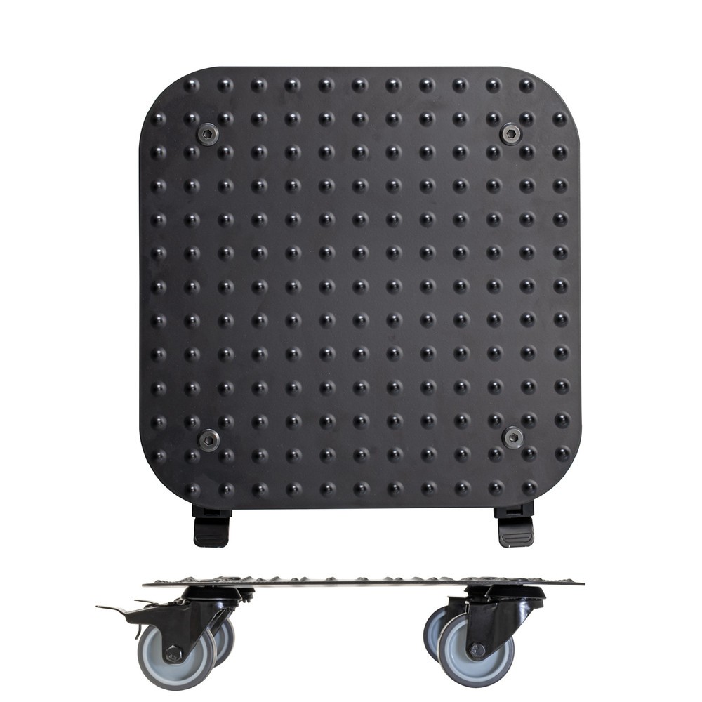 Produktabbildung Nr. 5: WAGNER Rouleur pour plantes ALASKA BLACK 29 x 29 x 7,5 cm, capacité de charge 150 kg
