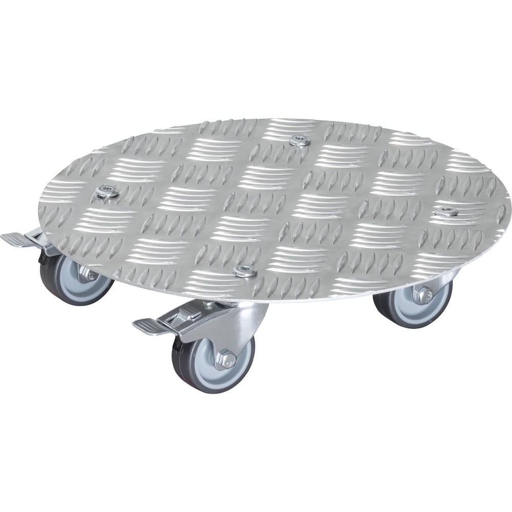 Produktabbildung Nr. 1: WAGNER Rouleur pour plantes ALASKA - Ø 30 x 7,5 cm alu, capacité de charge 150 kg