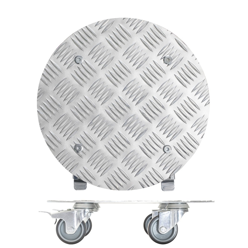 Produktabbildung Nr. 5: WAGNER Rouleur pour plantes ALASKA - Ø 30 x 7,5 cm alu, capacité de charge 150 kg