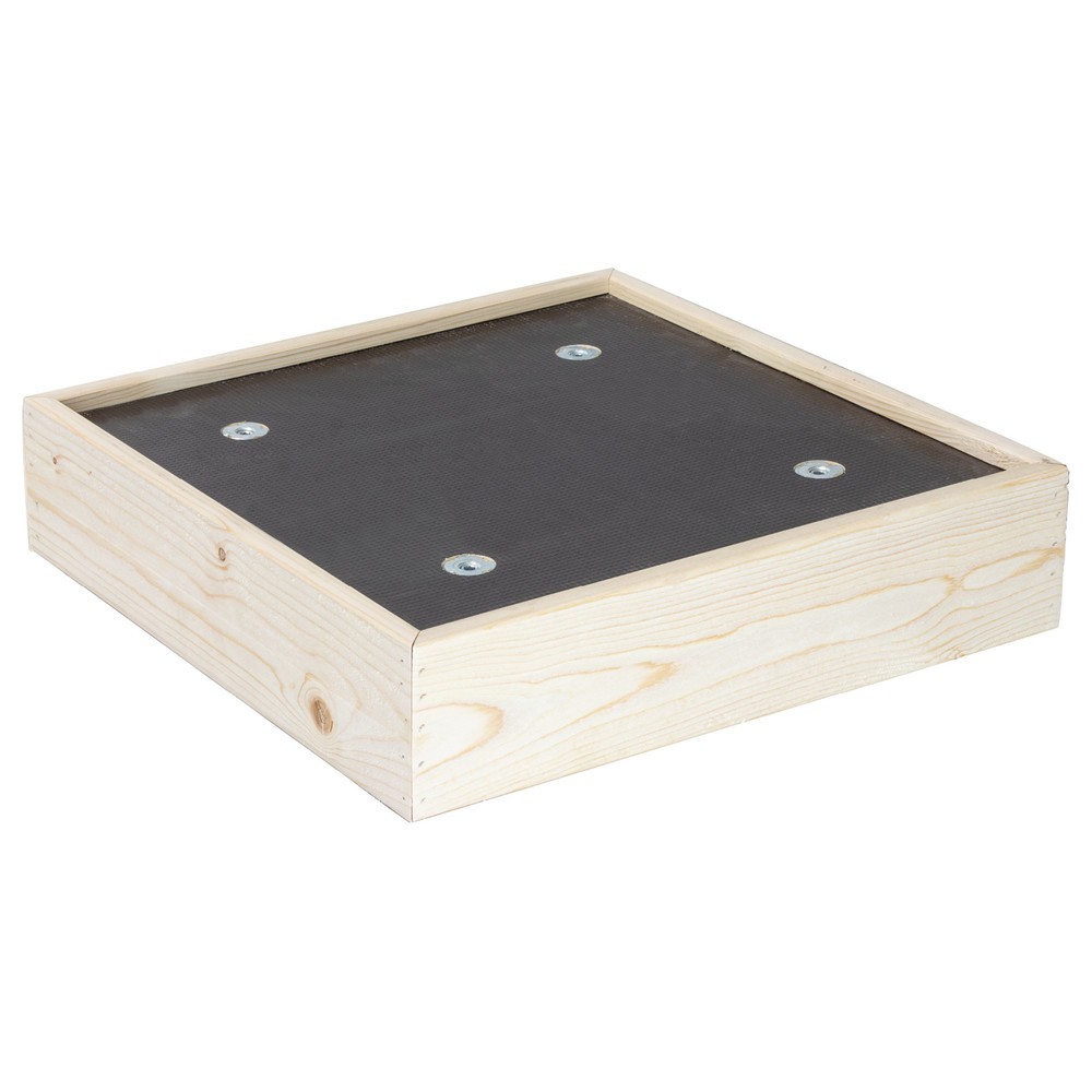 N° de l'image du produit 1 : WAGNER Rouleur pour plantes MAXIGRIP 38 x 38 x 14,5 cm, pin, capacité de charge 200 Kg