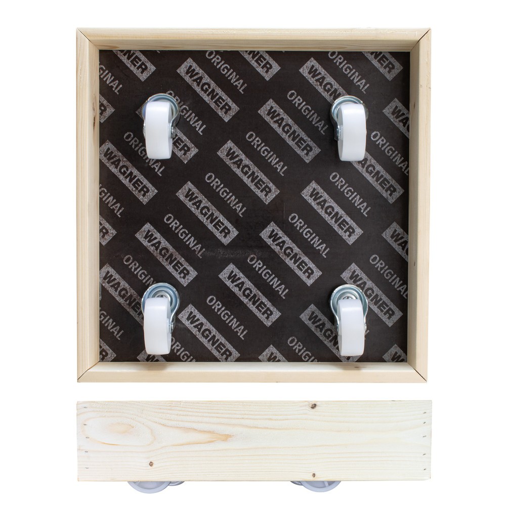 N° de l'image du produit 6 : WAGNER Rouleur pour plantes MAXIGRIP 38 x 38 x 14,5 cm, pin, capacité de charge 200 Kg