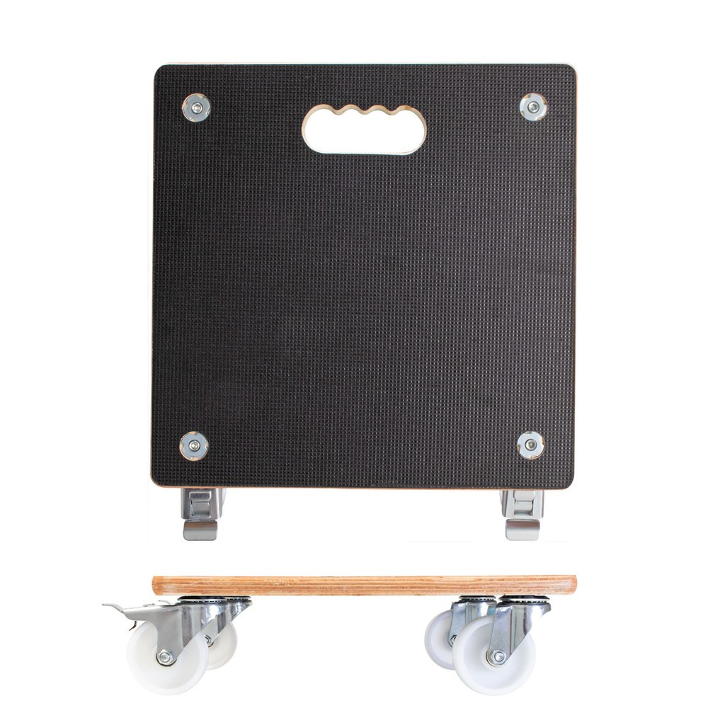 N° de l'image du produit 5 : WAGNER Rouleur pour plantes MAXIGRIP 38 x 38 x 11 cm Bois, capacité de charge 300 kg