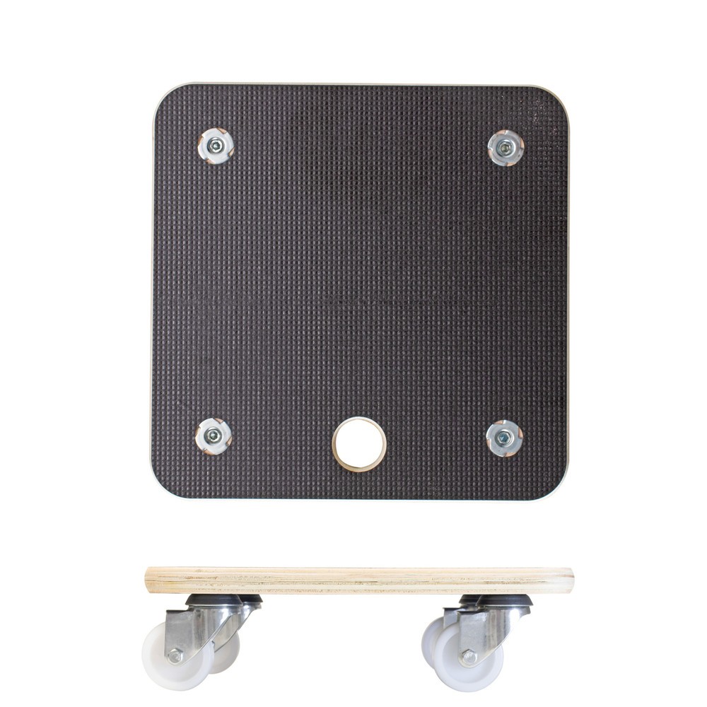Produktabbildung Nr. 5: WAGNER Rouleur pour plantes MAXIGRIP 29 x 29 x 8,5 cm Bois capacité de charge 200 kg
